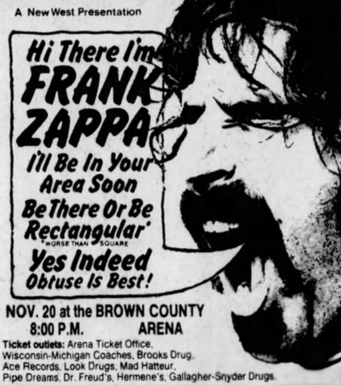 20/11/1980Brown County Veterans Memorial Arena, Green Bay, WI